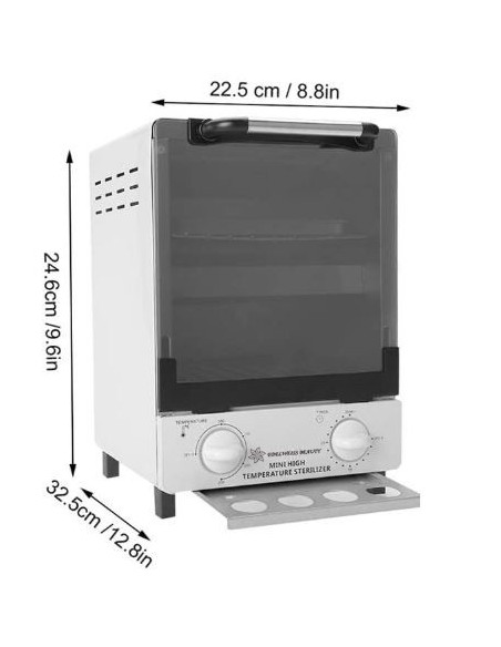 Gabinete de Esterilizador Estética 12L, Alta Temperatura, Caja de Desinfección, Equipo de Esterilización Gran Capacidad Gabinete de Esterilizador Estética 12L, Alta Temperatura, Caja de Desinfección, Equipo de Esterilización Gran Capacidad