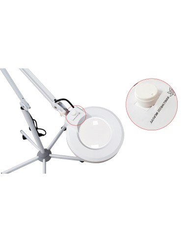 Lámpara lupa 5 aumentos