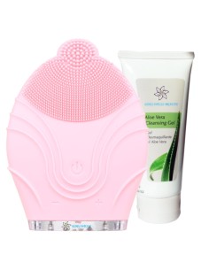 Pack Nina Professional Pink and Cleansing Gel with Aloe Vera 2