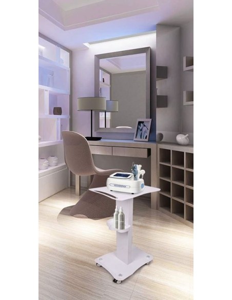Carrito de Hierro para Equipo de Belleza para SPA Peluquería Salón de Belleza Hogar Carga Máx 65kg