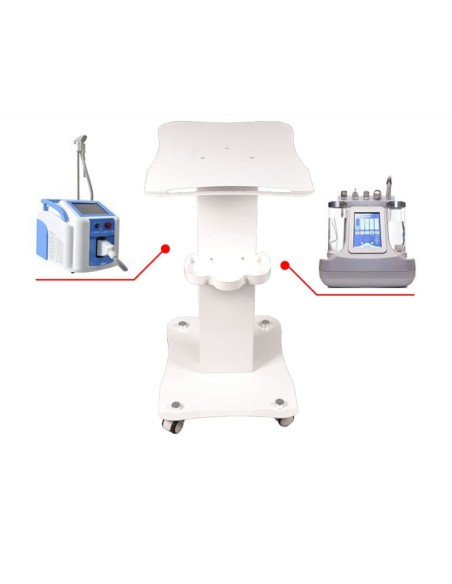 Carrito de Hierro para Equipo de Belleza para SPA Peluquería Salón de Belleza Hogar Carga Máx 65kg