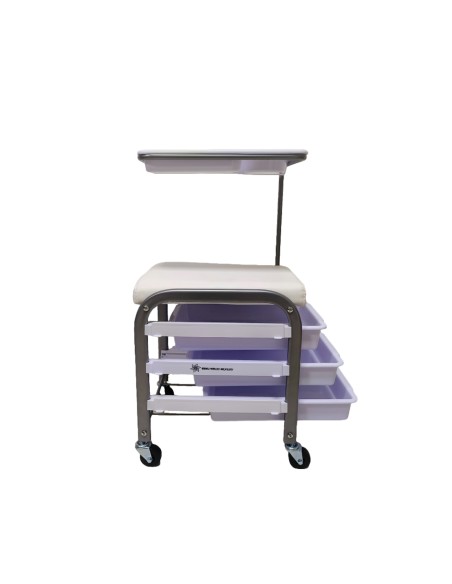 Carrito Manicura / Pedicura (Blanco)